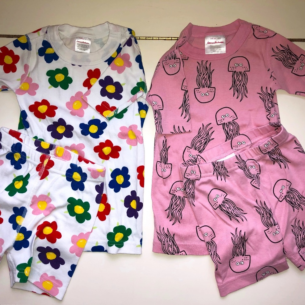 Hanna Andersson short john pajamas